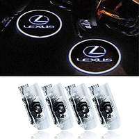 Підсвітка у двері з логотипом Lexus LS ES RS GS LX CT RC IS UX GX 4 Двері