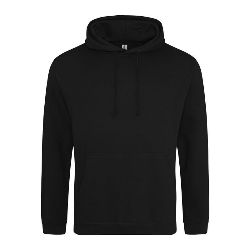 Чоловіча толстовка утеплена чорна Just Hoods