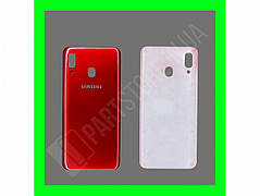 Кришка Samsung A20 A205 Red