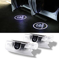 Штатна підсвітка дверей із логотипом авто Lexus. Підсвітка у двері Лексус LS ES RS GS LX CT RC IS UX GX