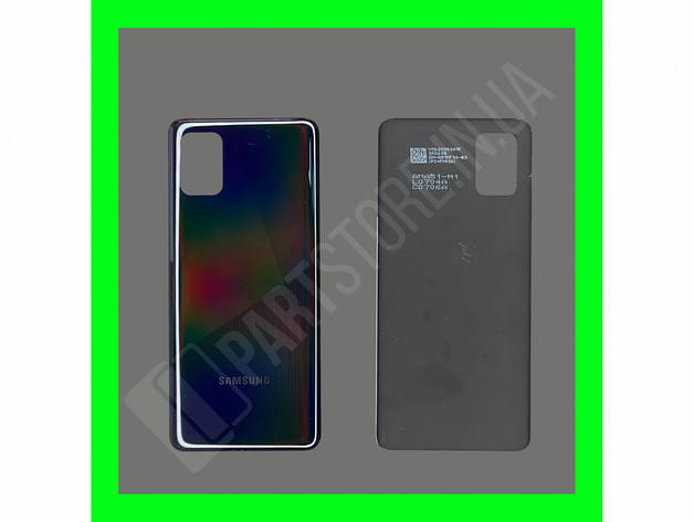 Кришка Samsung A31 A315 Black, фото 1