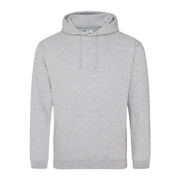 Чоловіча толстовка утеплена сіро-лілова Just Hoods