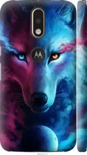 Чохол на Motorola MOTO G4 Арт-вовк "3999c-511-851", фото 2