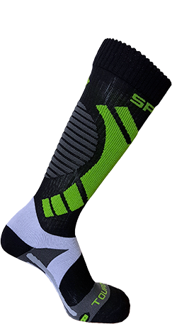 Горнолыжные носки Spring Черно-зеленый 881 black-green L(42-45)