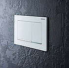 Кнопка зливу для інсталяції GEBERIT подвійна біла 82762 115.883.KJ.1, фото 3