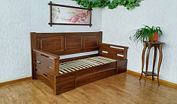 Деревянный диван-кровать "Ричард" из массива натурального дерева 7