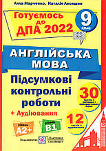 Готуємось до ДПА 2022 з англійської мови + аудіювання 9 клас. (Підручники і посібники)