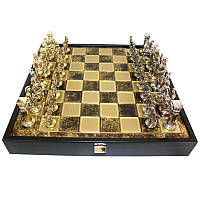 Подарочные шахматы Греко-Римський период коричневая доска 44*44 см. Греция 550726