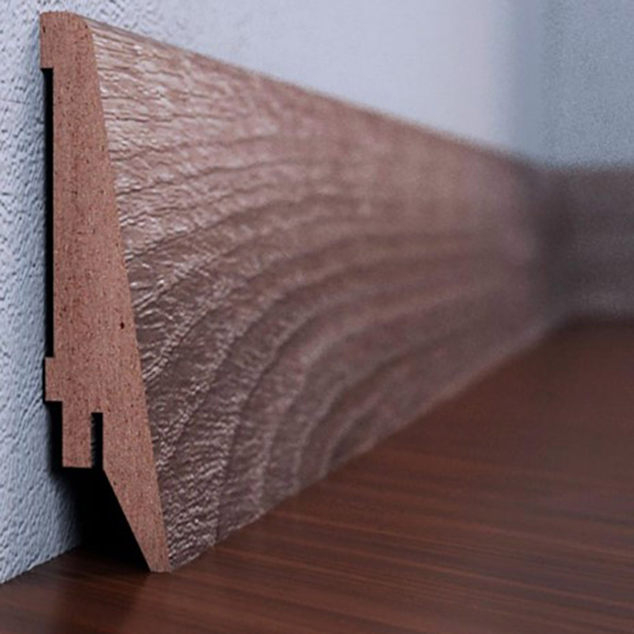 Плінтус мдф Дуб сірий (80*21*2070мм), фото 1