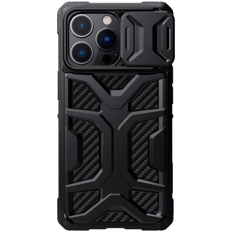 Захисний чехол Nillkin для Apple iPhone 13 Pro (Adventurer Case) Black із захистом камери, фото 1