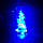 Світильник банка з LED гірляндою Нитка Капля Роси, синє світло (живлення від USB), фото 2