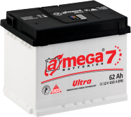 Акумулятр A-mega Ultra 62 A/h, фото 2