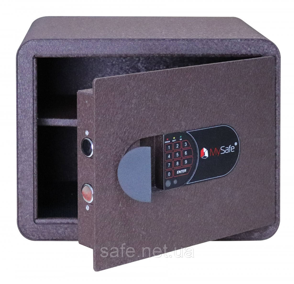 Сейф меблевий Griffon MSR.30.Е BROWN (ВxШxГ:300x380x320), сейф для дому, сейф для грошей, сейф для документів