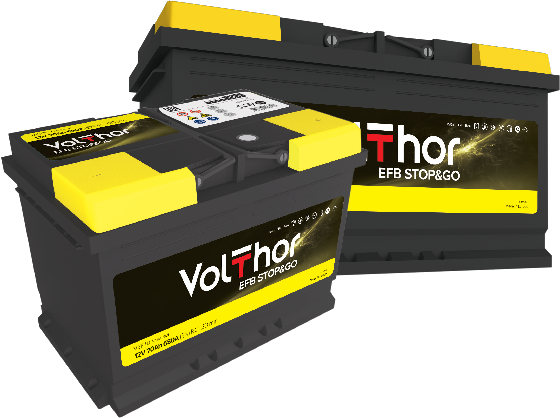 Акумулятор VolThor EFB Старт стоп 65 A/h