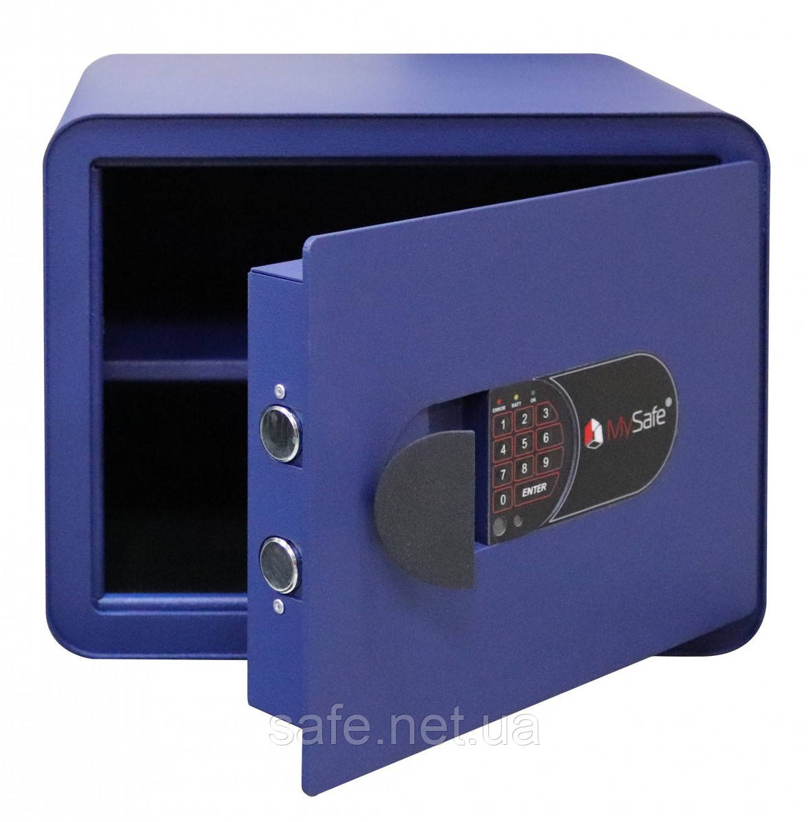 Сейф меблевий Griffon MSR.30.Е BLUE (ВxШxГ:300x380x320), сейф для дому, сейф для грошей, сейф для документів