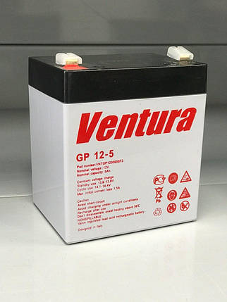 Акумулятор Ventura GP 12 - 5 A/h, фото 2