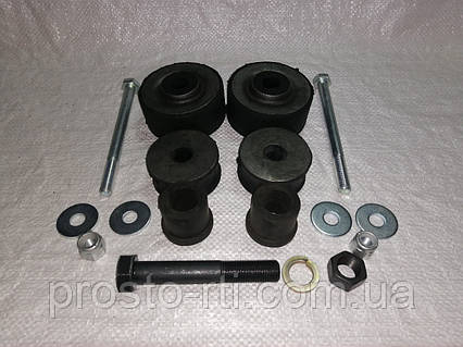 Комплект подушек крепления кабины с крепежом ЗИЛ-130, 131, 133