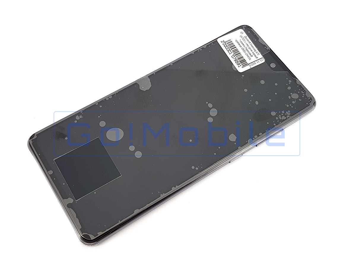 Дисплей Samsung A72 (A725) з сенсором чорний + рамка Сервісний оригінал GH82-25463A