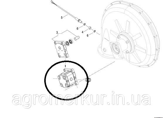 Гідромотор A139286878 Kverneland