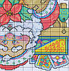 Набір для вишивання за нанесеною на канву схемою "Happy Christmas (6)". AIDA 14CT printed, 36*44 см, фото 7
