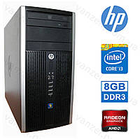 HP 6200 Pro Intel Core i3-2100/ 8 GB DDR3/ Radeon HD7570 1GB GDDR5/ 500GB HDD Системний блок, Комп'ютер, ПК