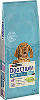 Dog Chow Puppy Lamb для щенков с ягненком - 14 кг