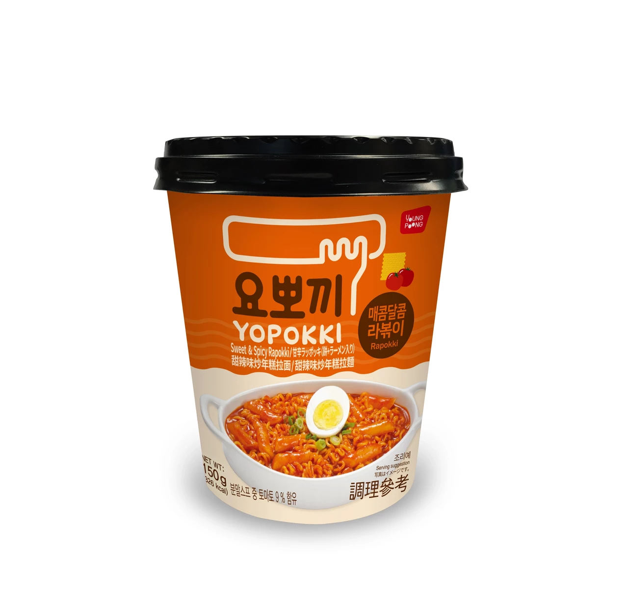 Корейские Рапокки Сладко-острые, Yopokki, 145 Г — Купить Недорого на ...