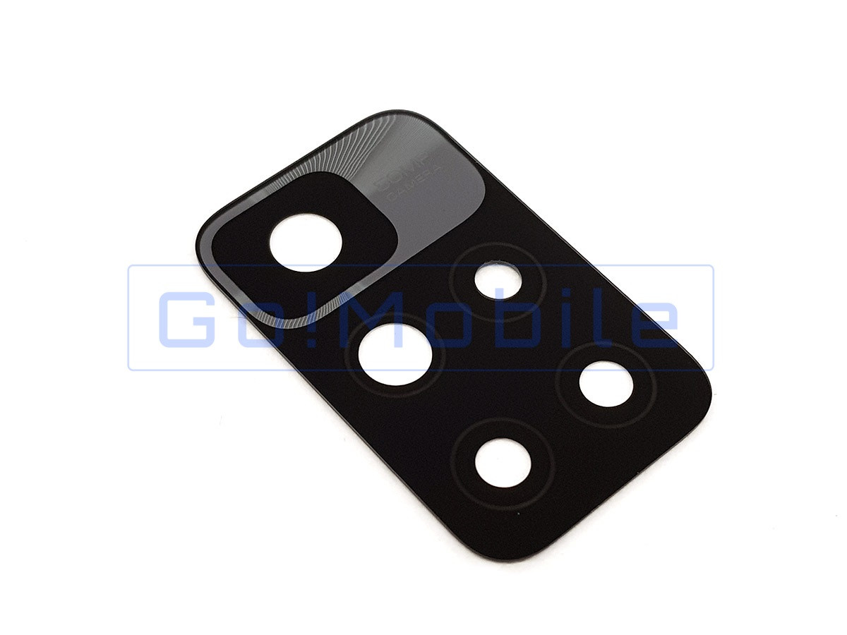 Скло камери для Xiaomi Redmi 10, Redmi Note 11 4G чорне, фото 1