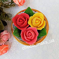 Шоколадный подарочный набор букет Цветы из шоколада Подарок женщине девушке на День рождения Фигурки