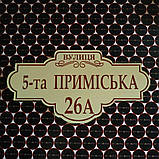 Адресні таблички,адресні таблички,номер на будинок,номери на будинок,трафарети,вивіска на хату,номерний знак, фото 5