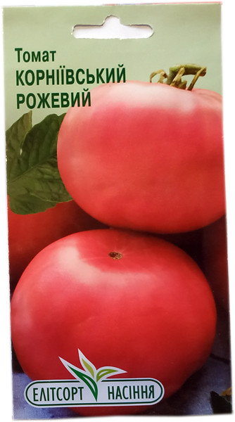 Насіння томату Корнєєвський рожевий 0,1 г високий, фото 1