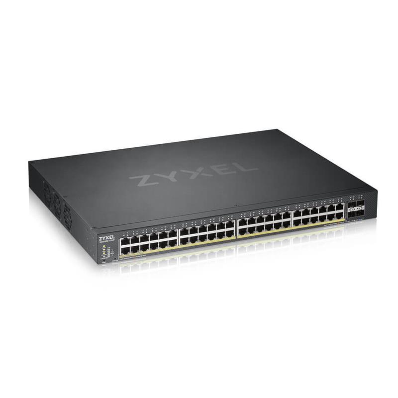 Комутатор ZYXEL XGS1930-52HP (48xGE PoE+, 4xSFP+ L2+, NebulaFlex, Max PoE 375W)