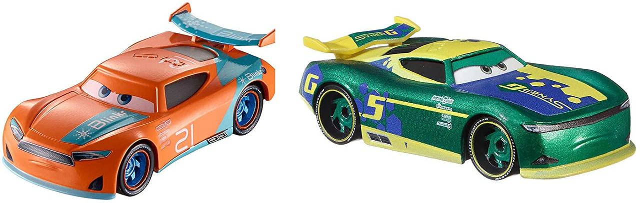 Тачки 3: Райан Трас і Ерік Брейкер ( Disney Pixar Cars and Ryan Inside Laney & Eric Braker ) від Mattel, фото 2