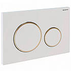 Кнопка зливу для інсталяції GEBERIT подвійна біла 71325 115.882.KK.1, фото 3