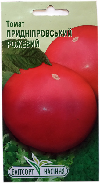 Насіння томату Придніпровський рожевий 0,1 г низький, фото 1