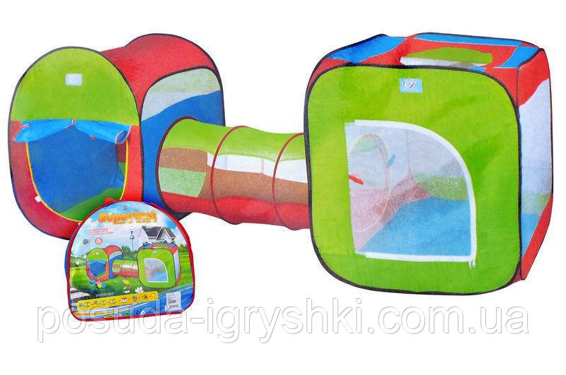 Намет з тунелем A999-120 р. 240*74*84см., фото 1