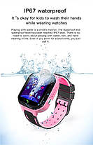 Смарт-годинник дитячі Baby Smart Watch Q20, рожеві, фото 5