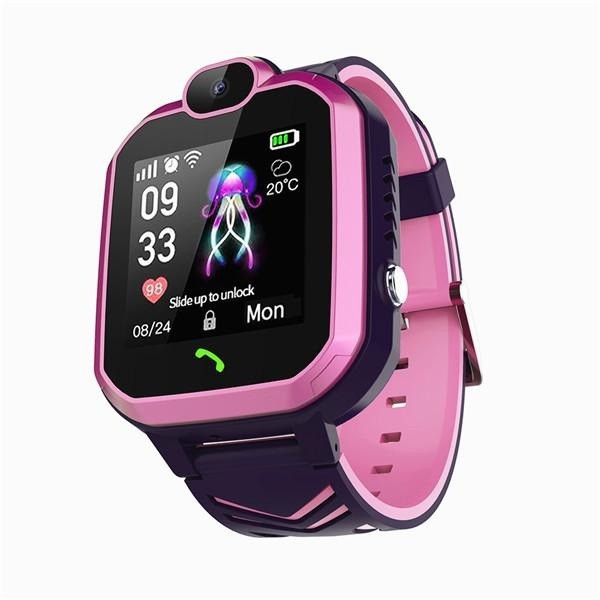 Смарт-годинник дитячі Baby Smart Watch Q20, рожеві