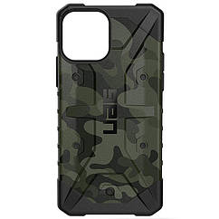 Ударостійкий чохол UAG Pathfinder камуфляж для Apple iPhone 13 Pro (6.1") TPU+PC, Зелений