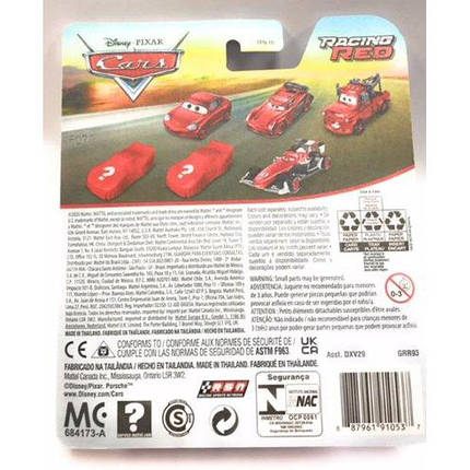 Машинка Cars Тачки Франческо Бернуллі ( Disney Cars Racing Red Francesco) від Mattel, фото 3