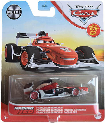 Машинка Cars Тачки Франческо Бернуллі ( Disney Cars Racing Red Francesco) від Mattel, фото 1