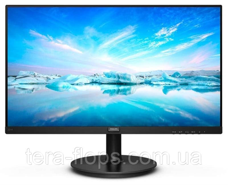 Монітор Philips 21.5" 221V8/00 VA Black (221V8/00) (D)