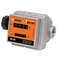 Счетчик для топлива Groz FM-100, BSP 3/4, 15-75 л/мин
