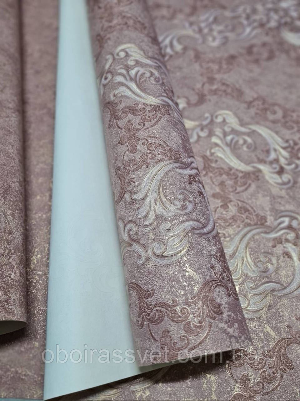 Шпалери Клайпеда 8537-13 вініл гарячого тиснення, шлейкографія 10 м ширина 1.06 м