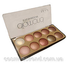 Палітра 10 тіней для повік DoDo Girl Diamond Eyeshadow B3069-1 02, фото 3