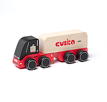 Дерев'яна машинка "Cubika 2" "Фура 2", 21х14х6 см, Cubika. 15535