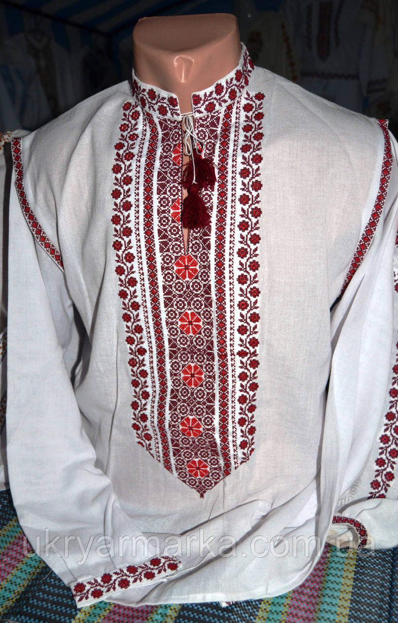Вишита чоловіча  сорочка "Доріжка"