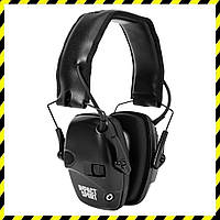 Активні навушники стрільцеві тактичні Howard Leight Impact Sport Black Design (США)