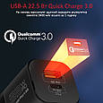 Мережевий зарядний пристрій Promate PowerPort-33 Вт USB-C+USB-A Black (powerport-33.black), фото 7
