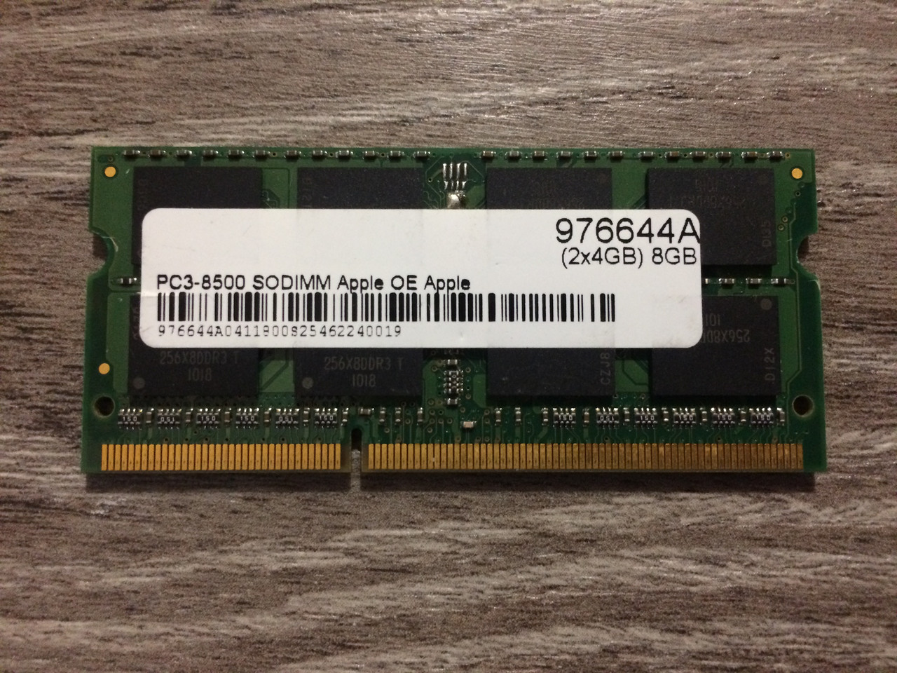 Для ноутбука 4GB DDR3 1066MHz PC3 8500S 2Rx8 RAM Оперативна пам'ять, фото 1